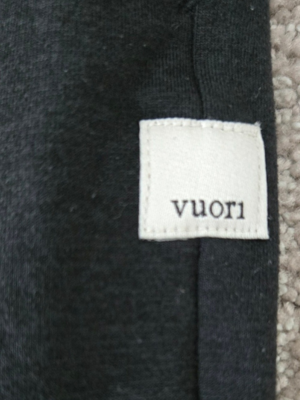 Vuori  Boyfriend Cargo Joggers In Black Heath Size XS - Picture 5 of 6